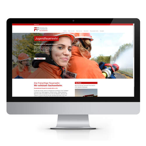 Internetseite Freiwillige Feuerwehr Sachsenheim